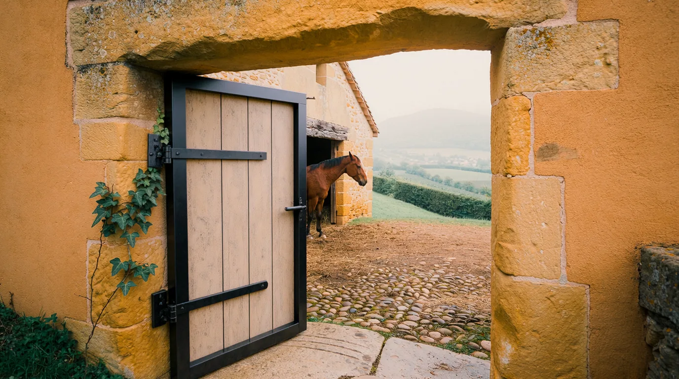 Entrée, Pégase, centre équestre à Bourg-en-Bresse